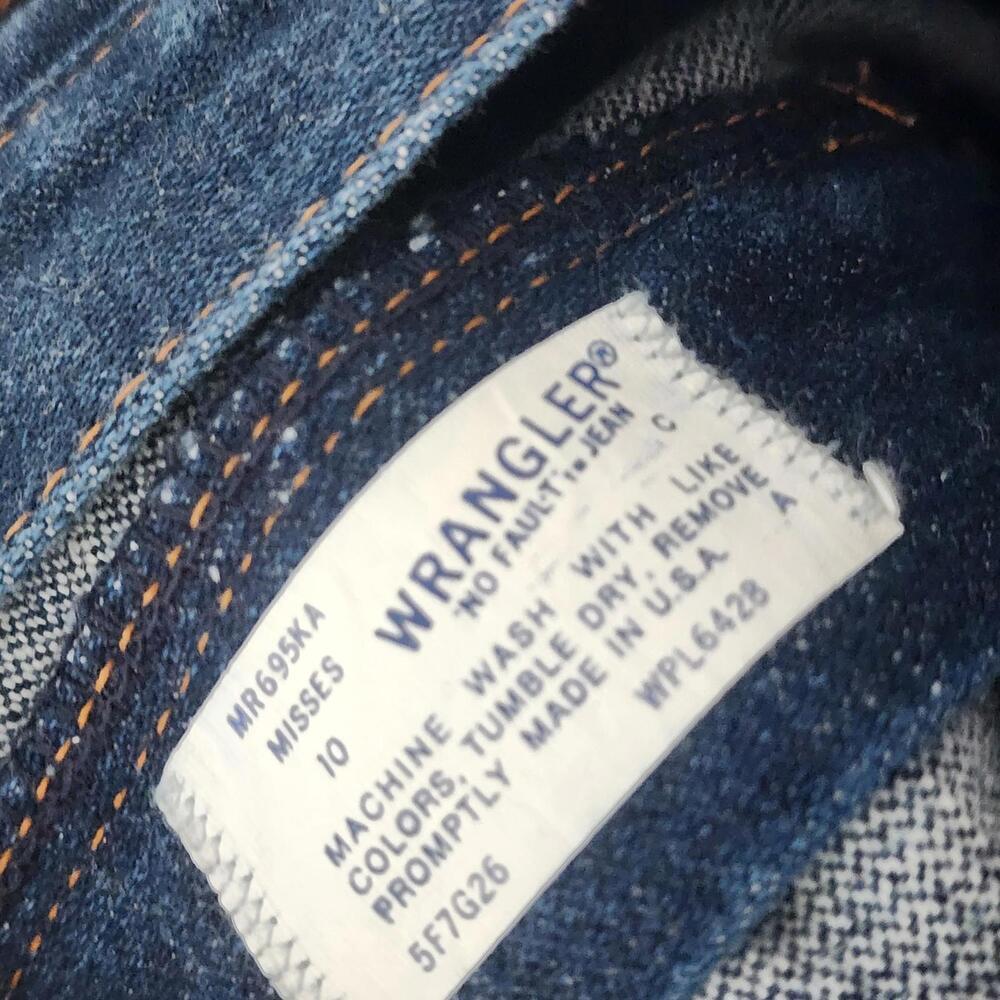 LKNW Vintage Wrangler Medium wash 10 - Picture 3 of 5
